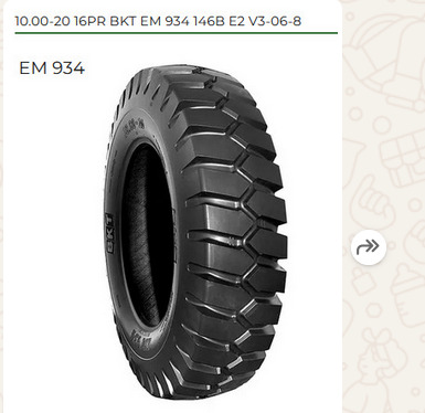 10.00-20 BKT EM-934  E2 V3-06-8  16 сл. 146B