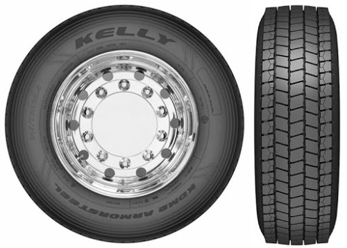 315/80R22.5 Kelly KDM2 156/154L M+S вед.ось 