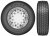 315/80R22.5 Kelly KDM2 156/154L M+S вед.ось 