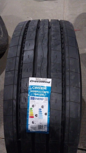 385/65R22.5 CrossWind CWS30K 24 сл. 164K (158L) LRR 3PMSF рул.ось