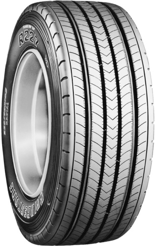 9.5R17.5 Bridgestone R227 129/127M рулевая ось